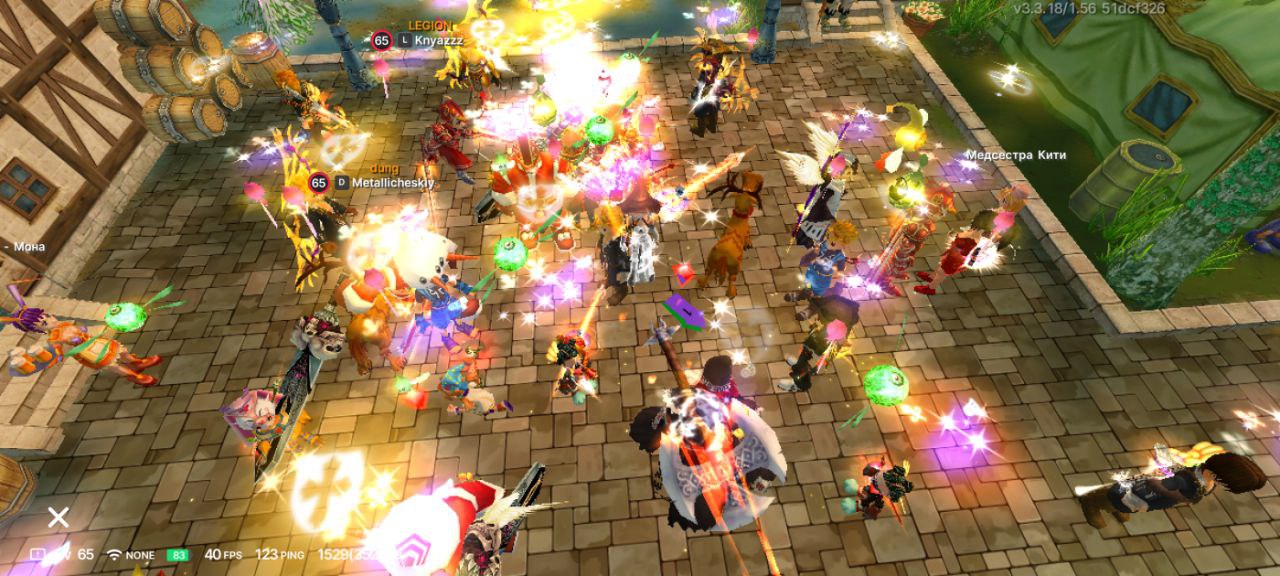 Screenshot do Tales of Pirates mostrando o mundo pirata